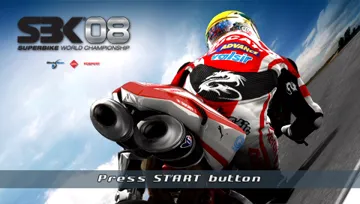 SBK 08 - Superbike World Championship (EU) screen shot title